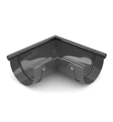 BRYZA PVC vnější roh 90° 125 mm grafitová (RAL 7021)