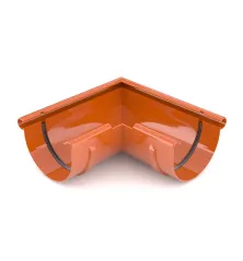 BRYZA PVC Vonkajší roh 125 mm tehlový