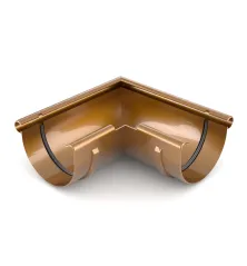 BRYZA PVC Vonkajší roh 125 mm meď