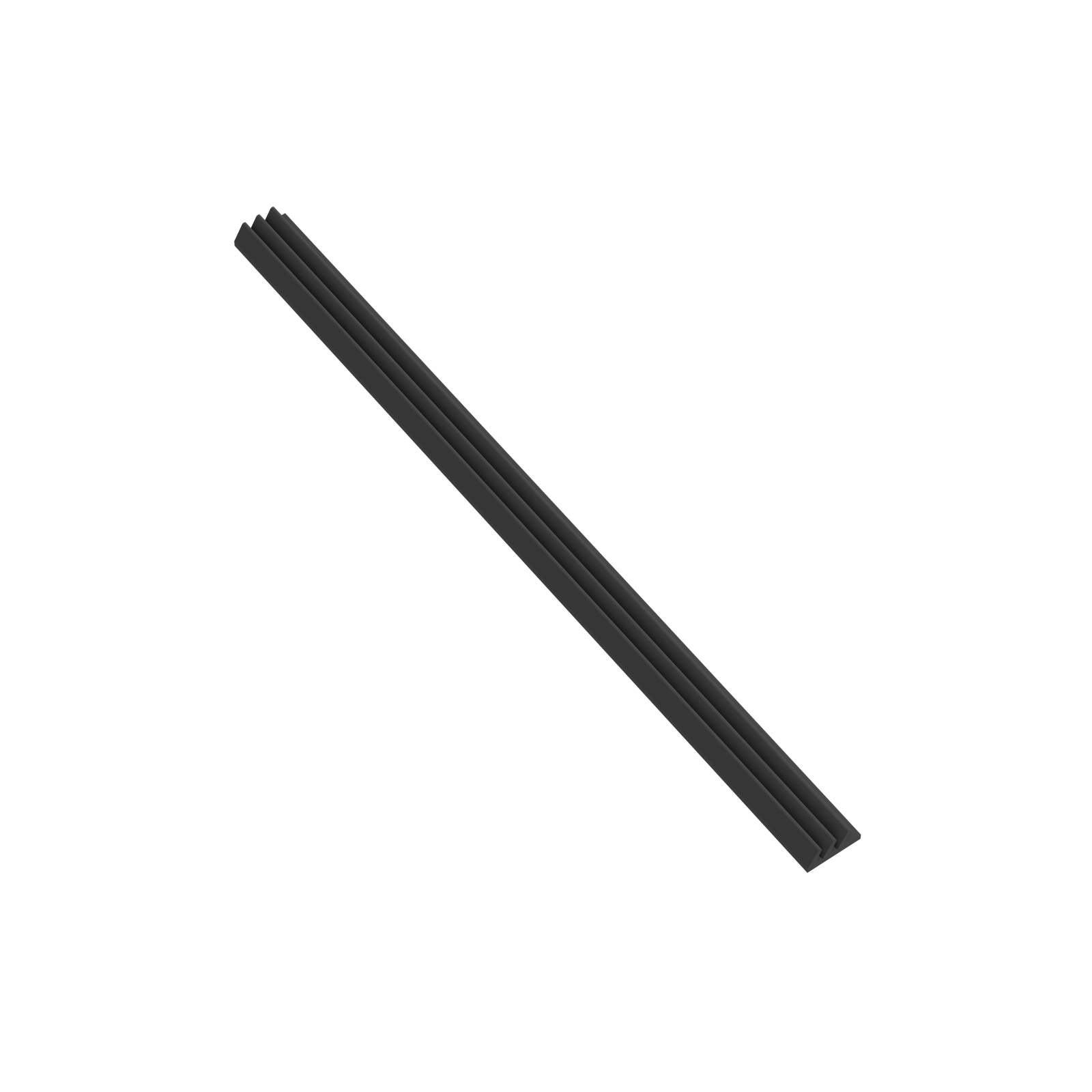 Těsnění koncovky 125 mm černá