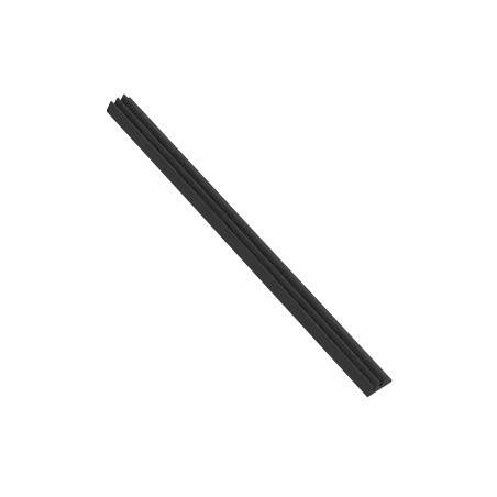 Těsnění koncovky 125 mm černá