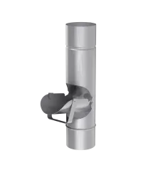 BRYZA STAL Čistiaci otvor 100 mm Pozinkovaný