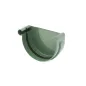BRYZA PVC koncovka žlabu levá 125 mm zelená (RAL 6020)