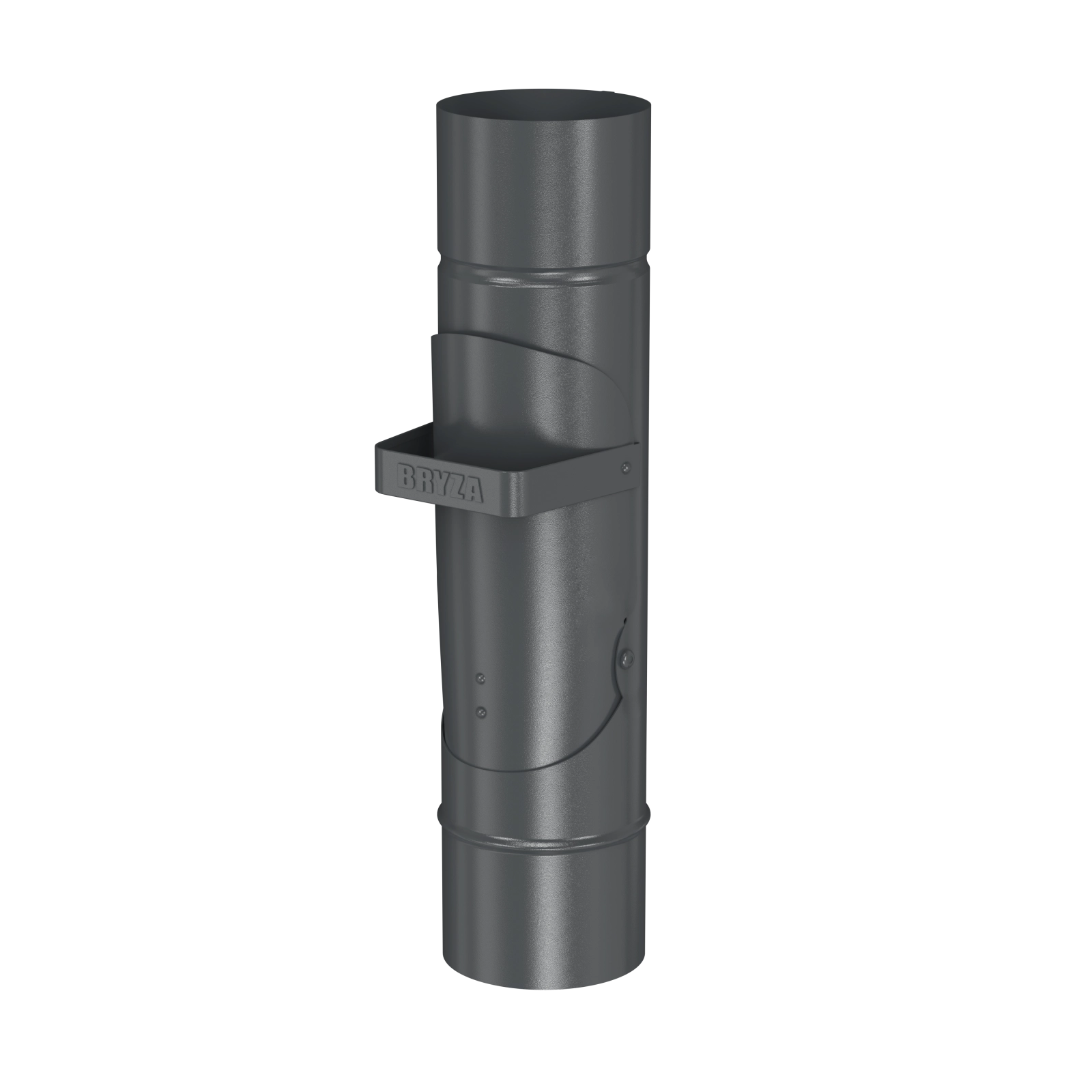 BRYZA STAL Čistiaci otvor 100 mm Grafit