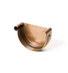 BRYZA PVC koncovka ľavá 125 mm meď