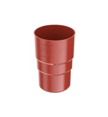 BRYZA PVC spojka svodové roury 90 mm červená (RAL 3011)