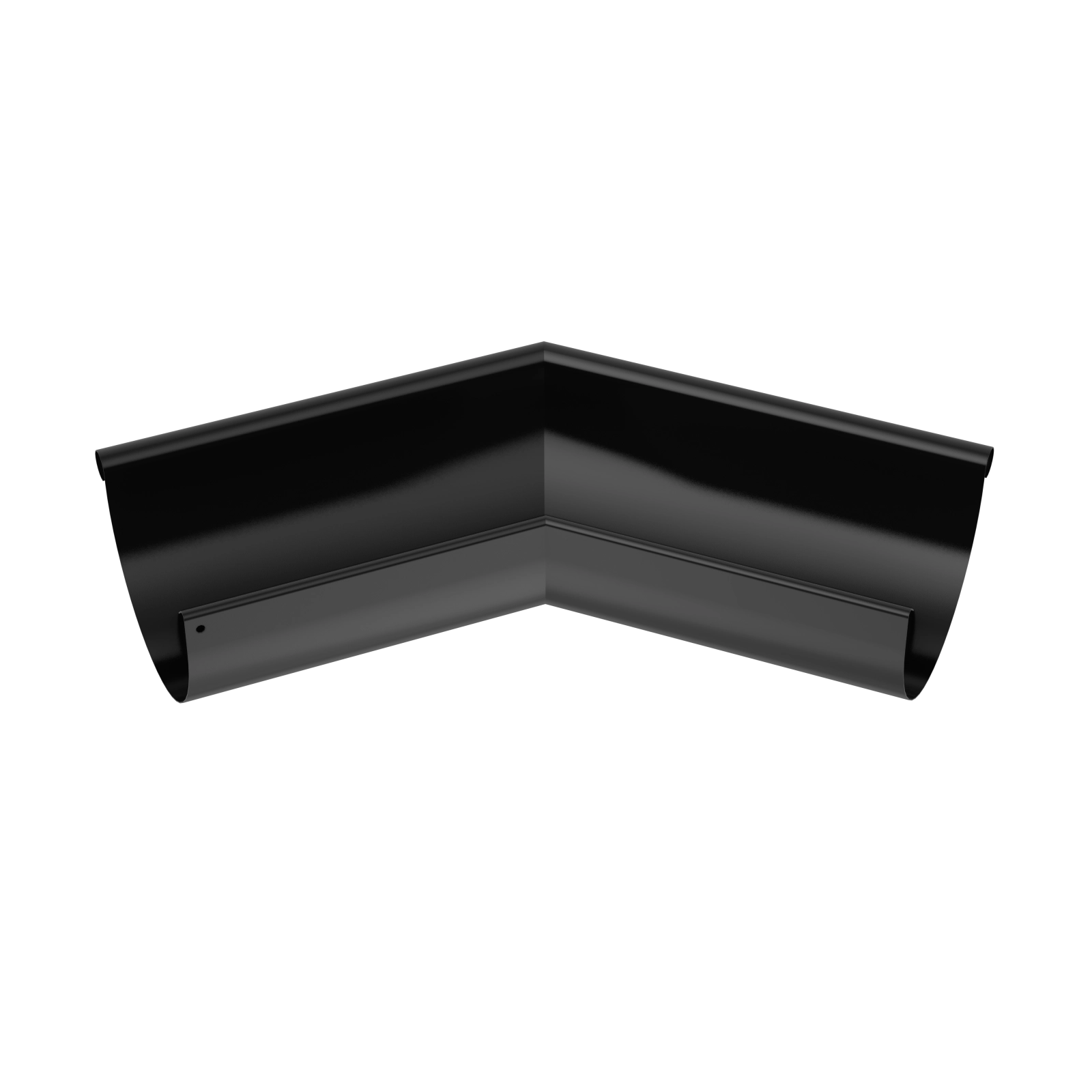 BRYZA STAL Vnější roh na míru 150 mm černý