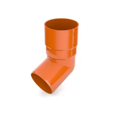 BRYZA PVC koleno 90 mm tehlové