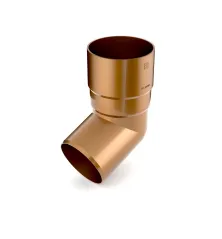 BRYZA PVC koleno 90 mm meď