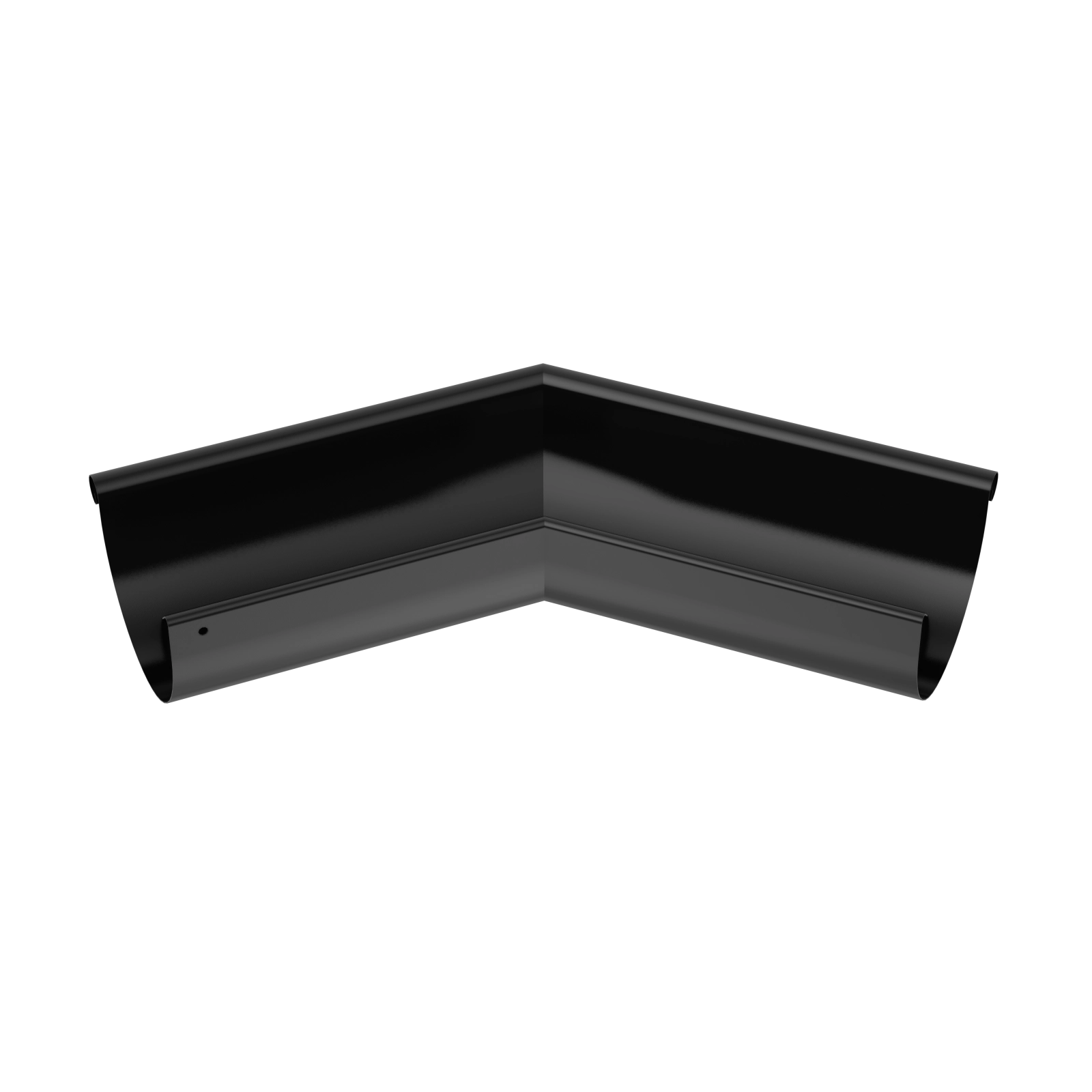 BRYZA STAL Vnější roh na míru 125 mm černý