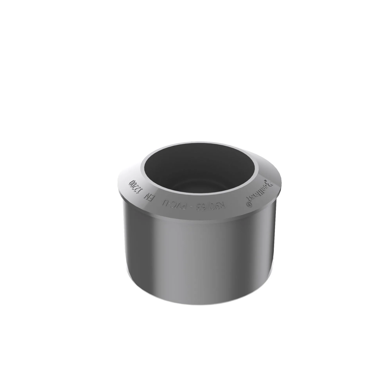 BRYZA PVC redukce svodu 90/63 mm grafitová (RAL 7021)