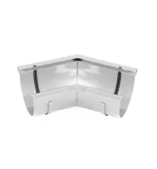 BRYZA PVC vnitřní nast. roh 120°–145°  125 mm bílá (RAL 9010)