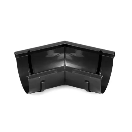 BRYZA PVC Vnútorný roh akýkoľvek uhol 125 mm čierna