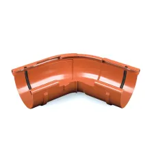 BRYZA PVC Vonkajší roh nastaviteľný uhol 125 mm tehlový