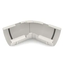 BRYZA PVC Vnútorný roh nastaviteľný uhol 125 mm biely