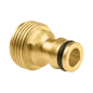 Konektor s vonkajším závitom BRASS G3/4“