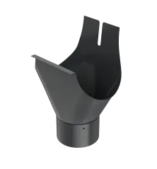 BRYZA STAL Výpustný otvor 125 mm Grafitový