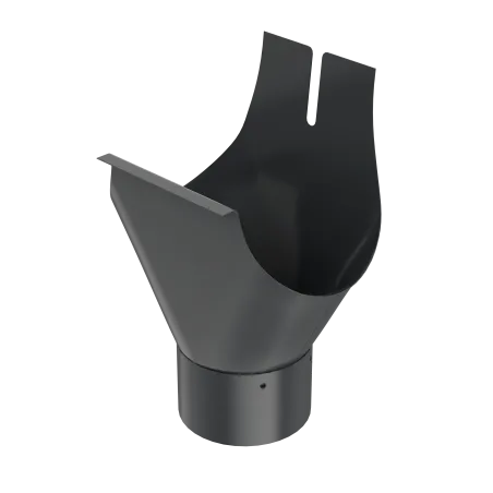 BRYZA STAL Výpustný otvor 125 mm Grafitový