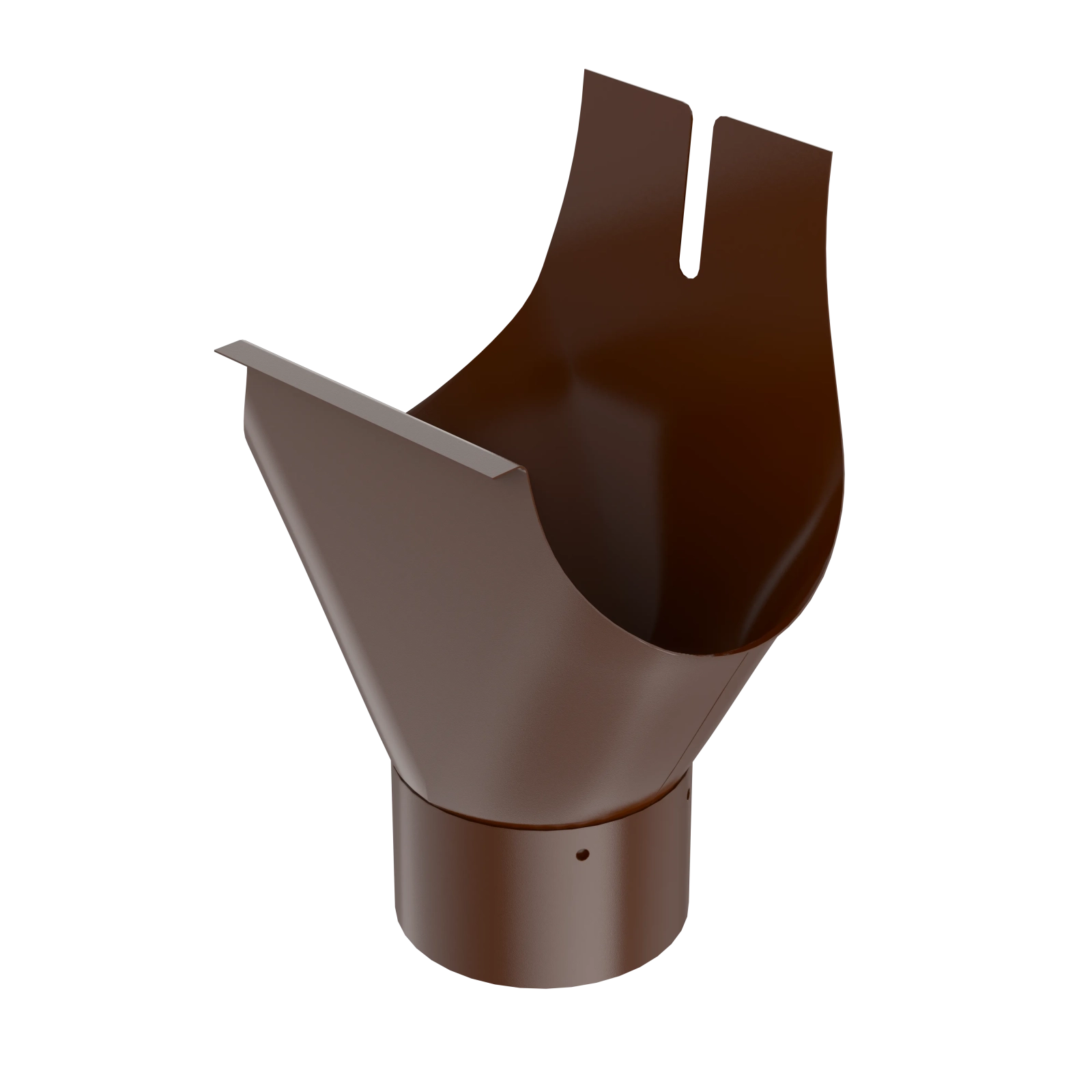 BRYZA STAL Výpustný otvor 125 mm hnedý