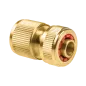 Hadicová rychlospojka - stopspojka BRASS 1/2“