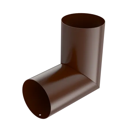 BRYZA STAL Koleno (akýkoľvek uhol) 100 mm hnedé