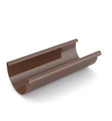 BRYZA PVC žlab 100 mm hnědá (RAL 8017) délka 4 m