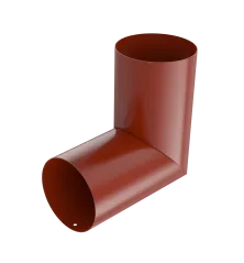 BRYZA STAL Koleno (ľubovoľný uhol) 100 mm tehlovočervená