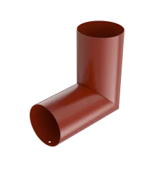 BRYZA STAL Koleno (ľubovoľný uhol) 90 mm tehlovočervená