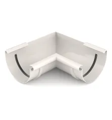 BRYZA PVC vnitřní roh 90°  100 mm bílá (RAL 9010)