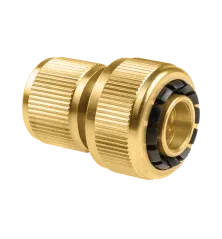 Rychlospojka na hadici - průtok vody BRASS 3/4“