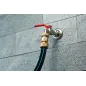 Rychlospojka na hadici - průtok vody BRASS 3/4“
