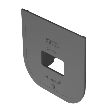 BRYZA PVC Klapka usazovače 110 mm grafit