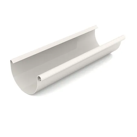 BRYZA PVC strešný žľab 75 mm 4 m biely