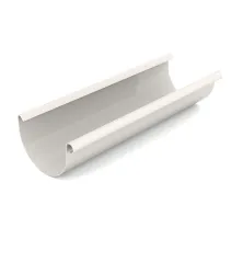 BRYZA PVC žlab 75 mm bílá (RAL 9010) délka 3 m
