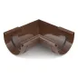 BRYZA PVC vnitřní roh 90° 75 mm hnědá (RAL 8017)
