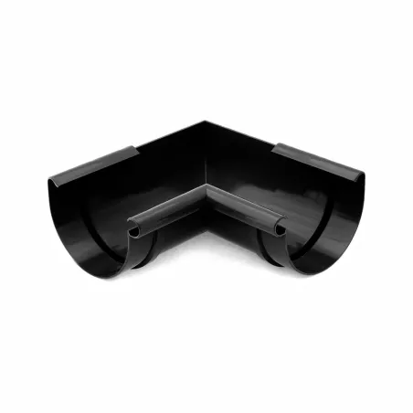 BRYZA PVC vnitřní roh 90° 75 mm černá (RAL 9005)