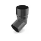 BRYZA PVC koleno 63 mm grafit