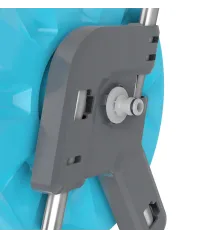 Naviják na hadicu - set ALUPLUS 20m 1/2"