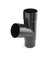 BRYZA PVC T-rúra 63/63/63 mm čierna