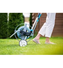 Kovový vozík na hadicu EXPLORER