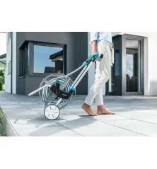 Kovový vozík na hadicu EXPLORER