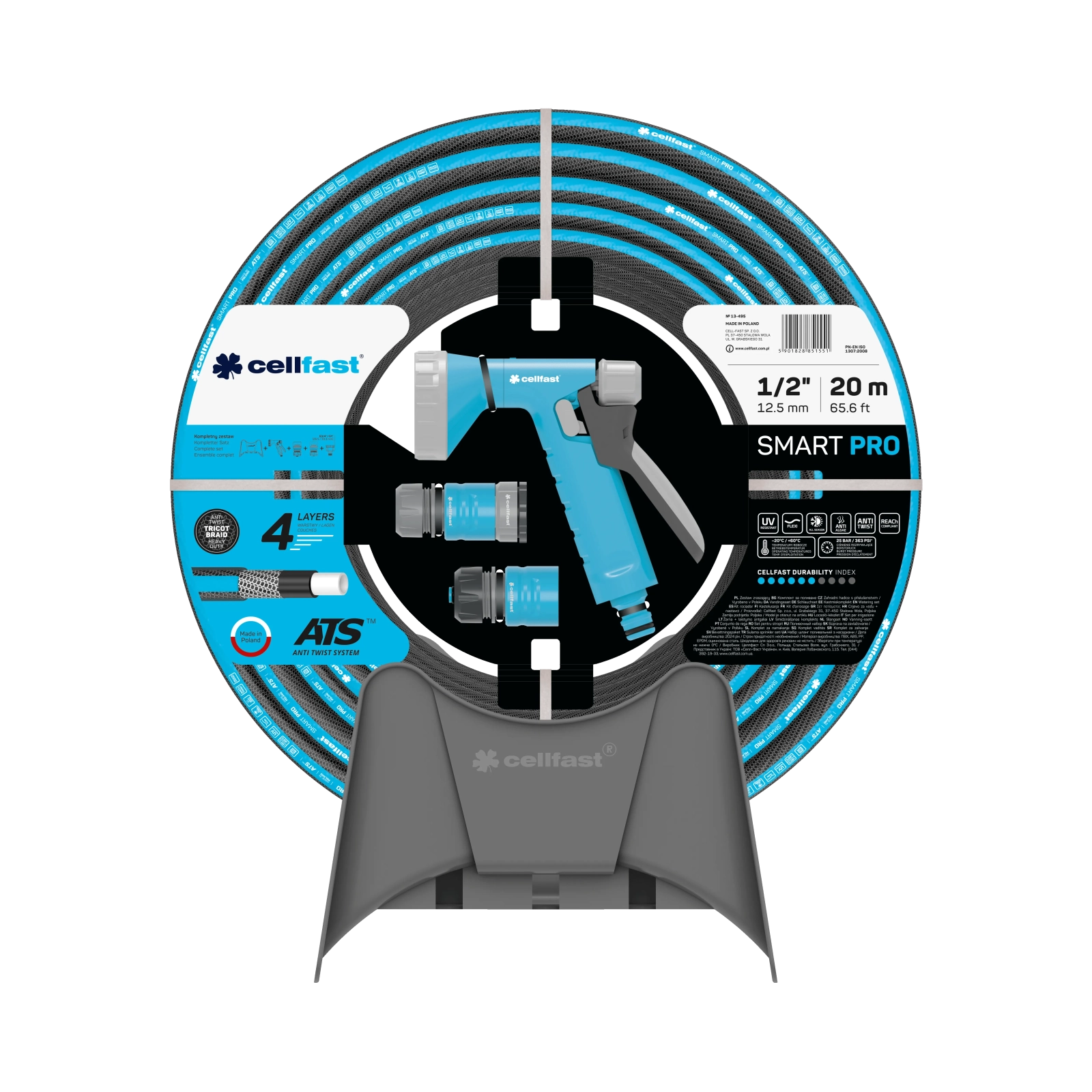 Súprava na zavlažovanie SMART PRO ATS so závesom na záhradnú hadicu Súprava na zavlažovanie SMART PRO ATS so závesom na záhradnú hadicu