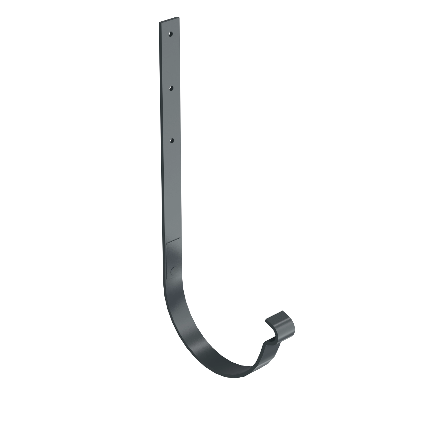 BRYZA STAL Hák žlabu rovný 150 mm antracitová