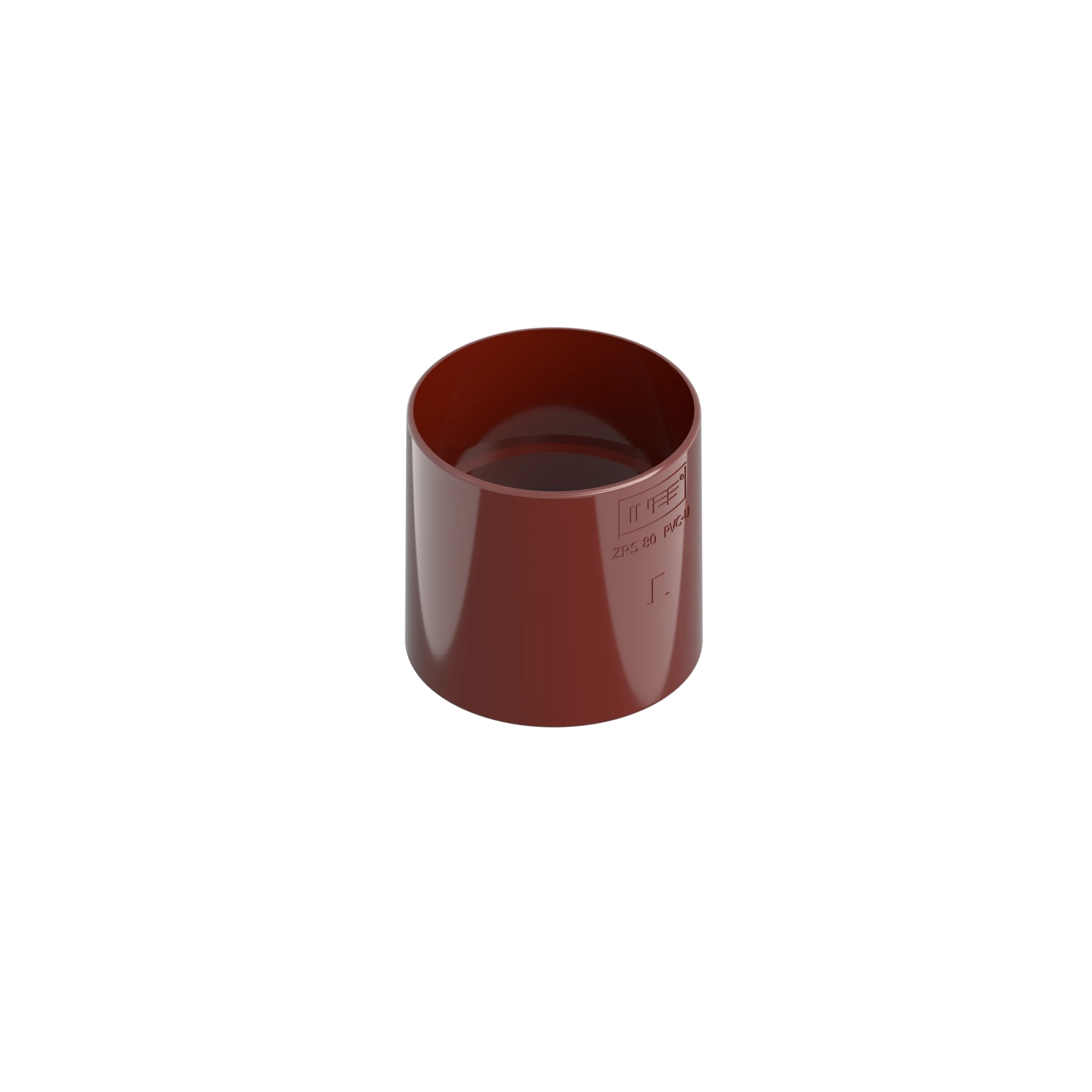 LEFOLYÓCSŐ kloub 80 mm červený