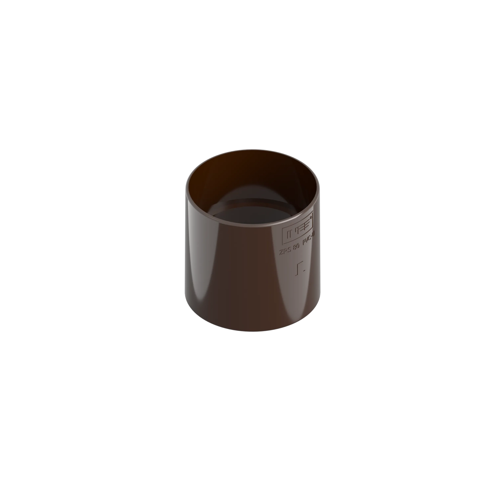 Kloub LEFOLYÓCSŐ 80 mm hnědý