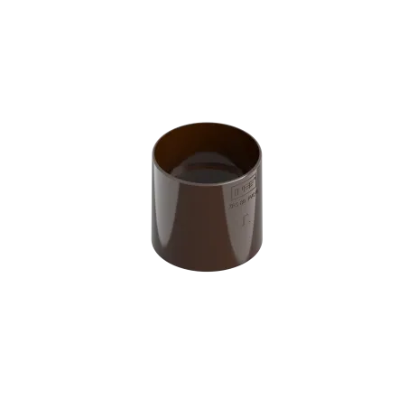 Kloub LEFOLYÓCSŐ 80 mm hnědý