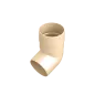 Koleno 80 mm béžové