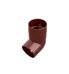Koleno 80 mm červené