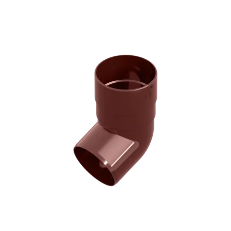 Koleno 80 mm červené