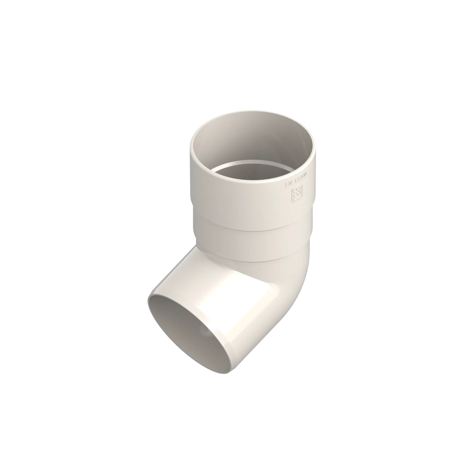 LEFOLYÓCSŐ upínací kroužek 80 mm bílý